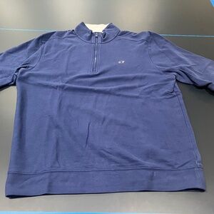 Vineyard Vines 1/4 Zip Sweater Blue
